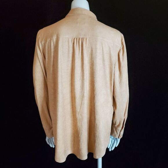 Chico's Pink Button Down Shirt (2) - Picture 4 of 6